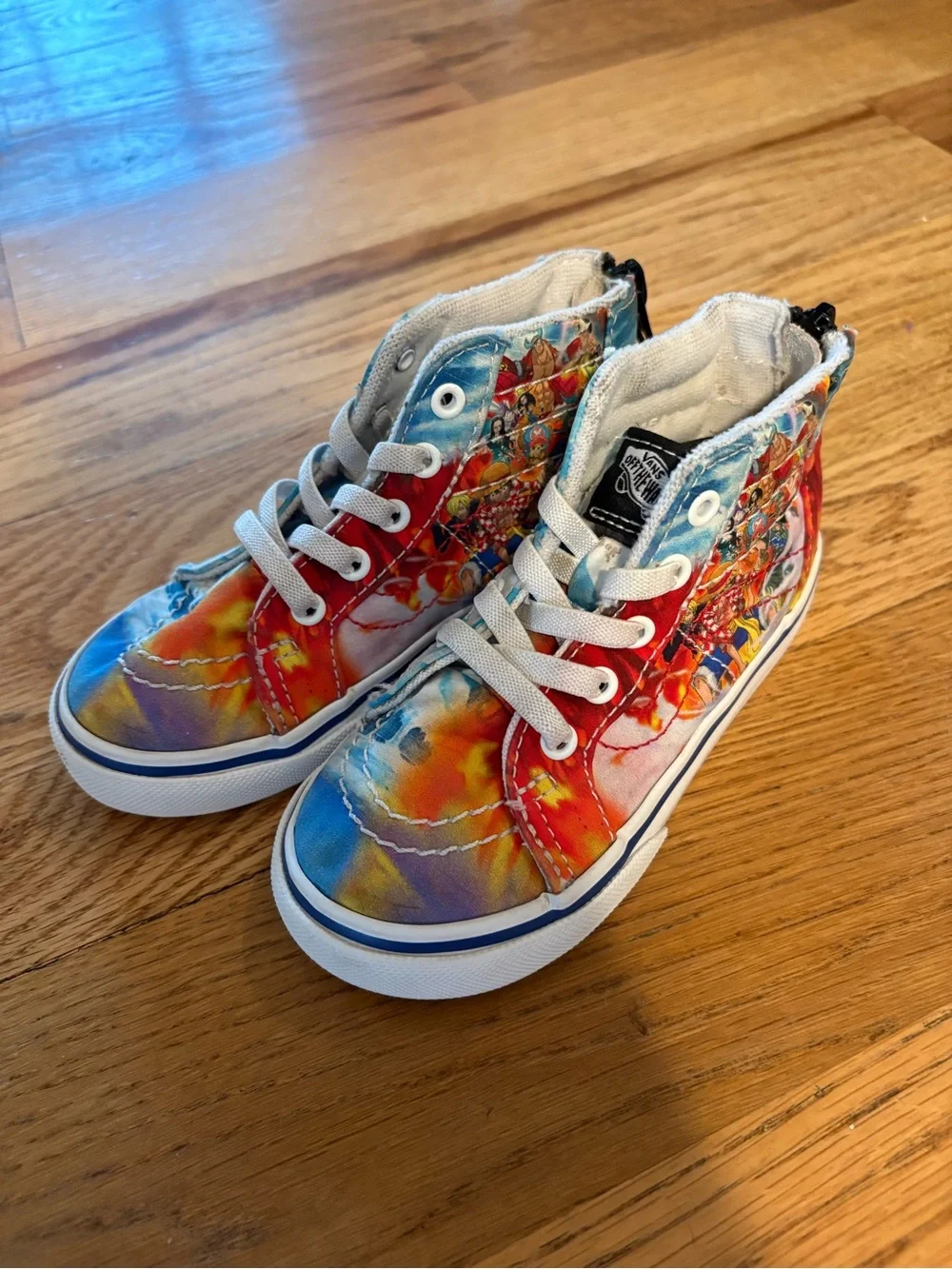 Vans Kids Multicolor Tie-Dye High-Top Sneakers